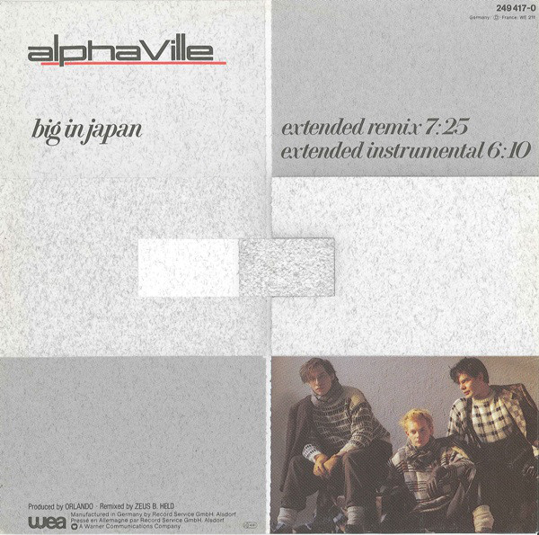 Alphaville – Big In Japan (Extended Remix)